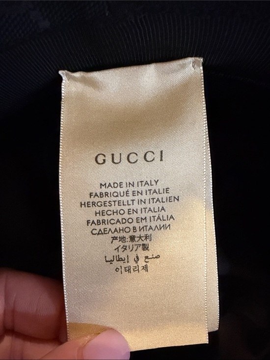 GUCCI | ✨NEW✨ GG Canvas Bucket Hat in Black GG Canvas main image 12